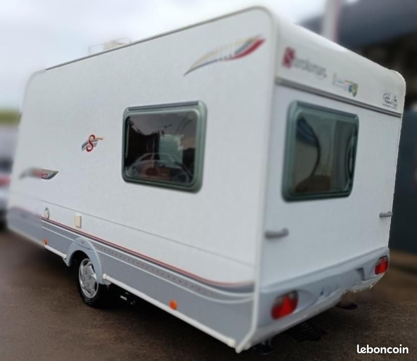 Caravane sterckeman Starlett 390 cp - deplace caravane - porte velos - auvent – Image 4