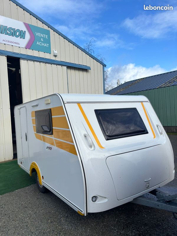 Caravane mini silver frestyle 290 trigano annee 2020 - edition limitee - grand couchage 2 personnes – Image 2
