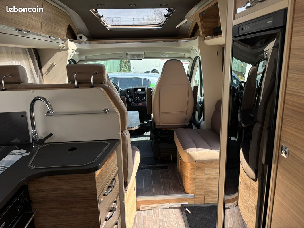 Camping car profile adria coral supreme 670 slt - annee 2019 - 25000 km lits jumeaux - sans ad blue – Image 5