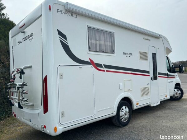 Camping car Autostar privilege p690lj - lits jumeaux - lit pavillon - grande soute