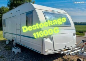 Caravane adria altea 512up annee 2012 - deplace caravane - solette - porte-velos