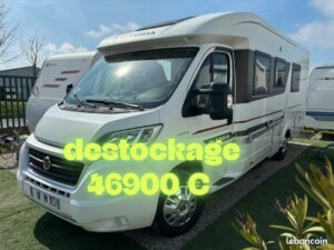 Camping car profile adria coral supreme 670 slt - annee 2019 - 25000 km lits jumeaux - sans ad blue