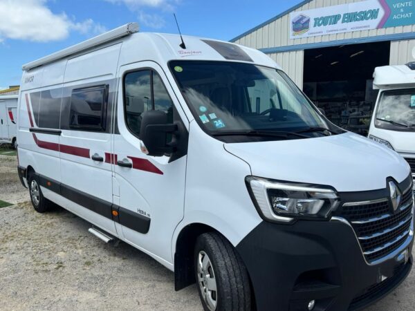 Fourgon amenage rimor hera 95 annee 2022 - lits jumeaux - store banne -28337 km