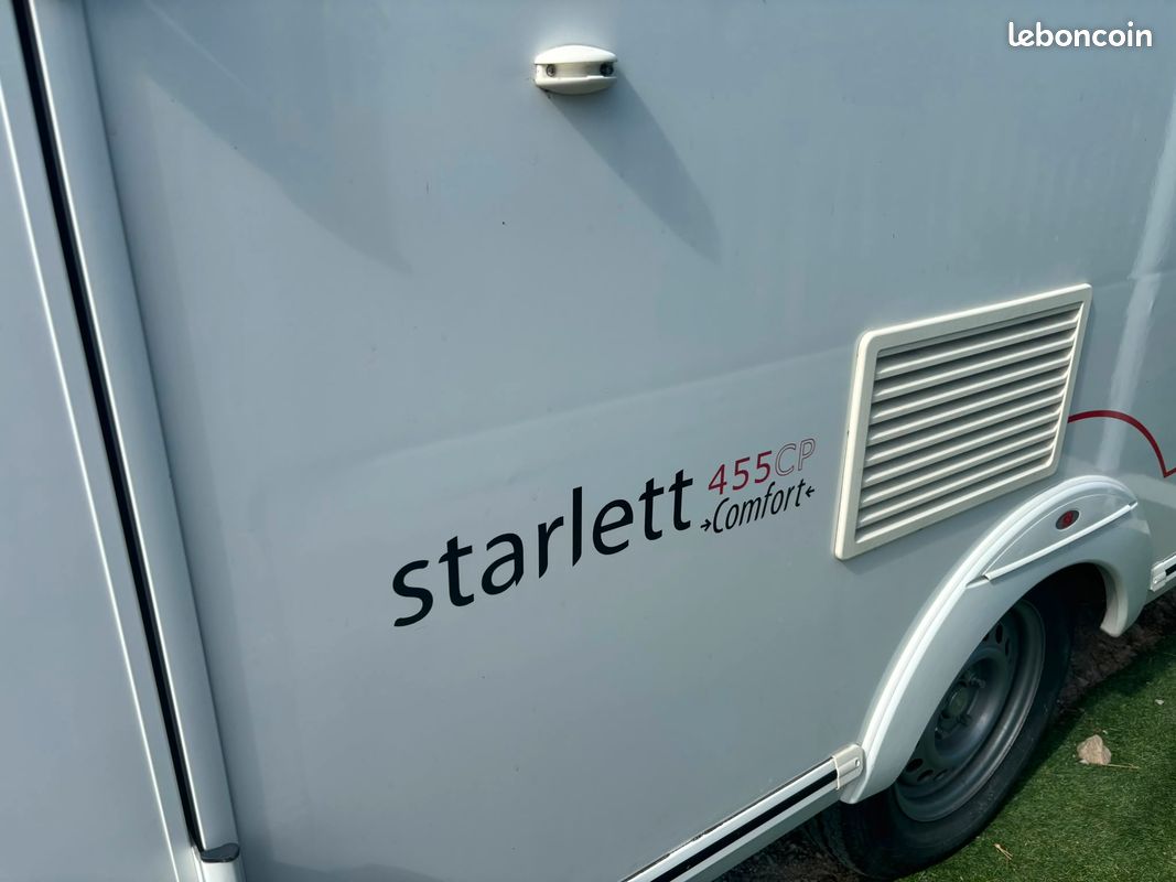Sterckeman starlett 455 cp – 2015 – grand lit central 160 cm – ptac 1 200 kg – auvent – grand frigo trimix – Image 6