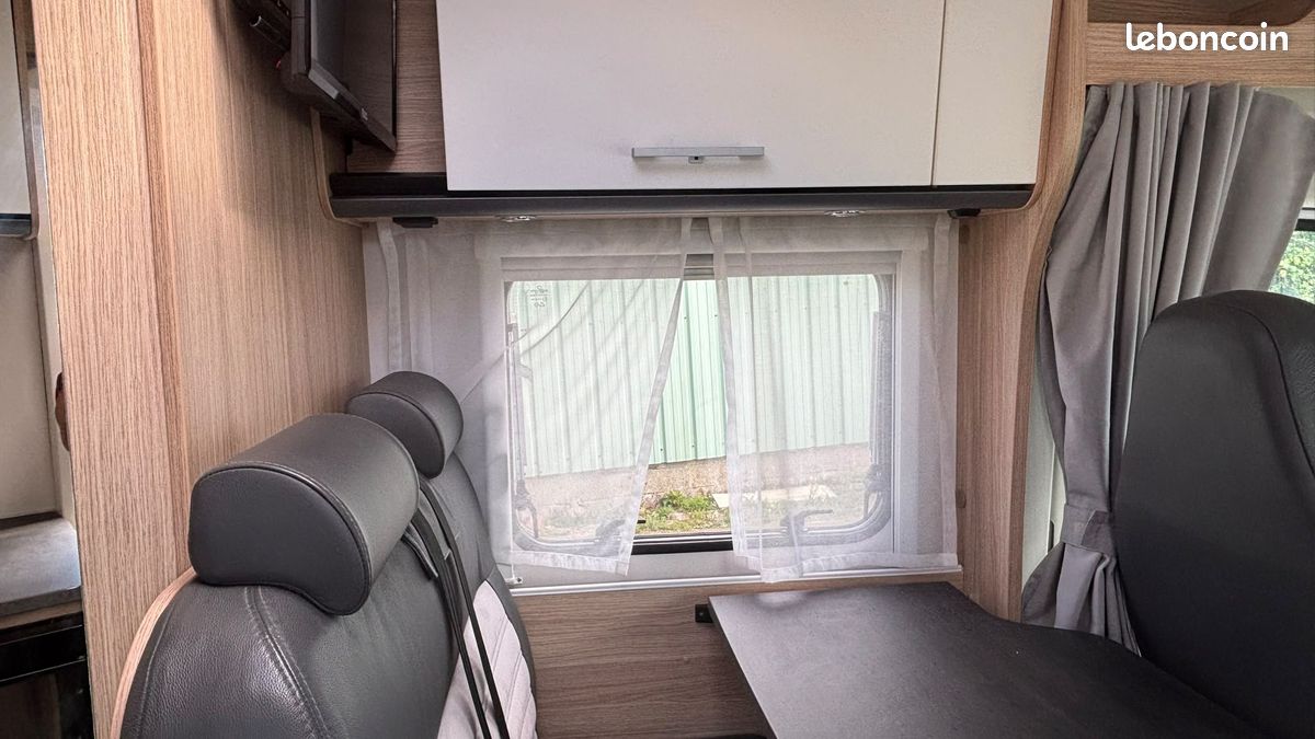 Camping car sunlight v60 mjet 120 ch compact - porteur citroen - longueur 5m95 - store flama - 20000km - 2020 – Image 8